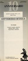 Libretto di sala - 1987 - Trio Ghedini