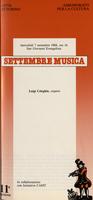 Libretto di sala - 1988 - Luigi Celeghin