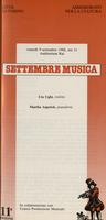 Libretto di sala - 1988 - Uto Ughi e Martha Argerich