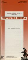 Libretto di sala - 1988 - Alexis Weissenberg