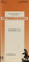 Libretto di sala - 1991 - Andreas Scheibner e Jobst Schneiderat