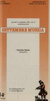 Libretto di sala - 1991 - Stanislav Bunin