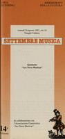 Libretto di sala - 1991 - Quintetto Ars Nova Musicae