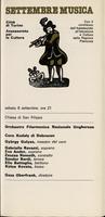 Libretto di sala - 1979 - Orchestra Filarmonica Nazionale Ungherese e Coro Kodaly di Debrecen