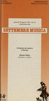 Libretto di sala - 1991 - Orchestra da camera d'Israele
