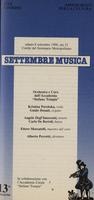 Libretto di sala - 1990 - Orchestra e Coro dell'Accademia Stefano Tempia