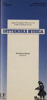 Libretto di sala - 1990 - Mariaclara Monetti