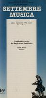 Libretto di sala - 1993 - Symphonieorchester des Bayerischen Rundfunks