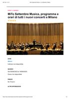 04_Rassegna stampa MITO Settembre Musica 2023  Giornali cartacei e web